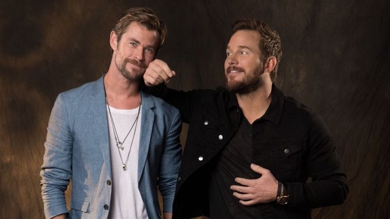 Chris Hemsworth y Chris Pratt son dos de las grandes estrellas de Thor 4