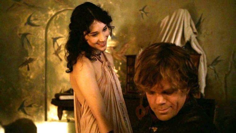 Tyrion y Shae antes de conocerse la traición