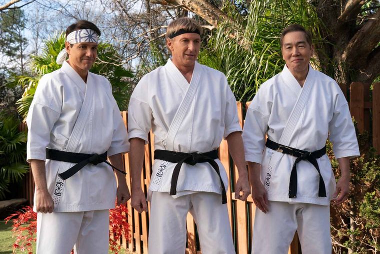 Daniel, Johnny y Chozen listos para la siguiente prueba
