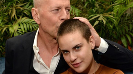 Bruce Willis junto a su hija Tallulah
