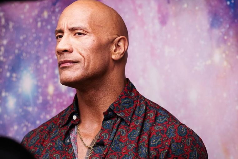 El actor fue al cine con su hijo y algunos amigos, y se mostró encantado con la película