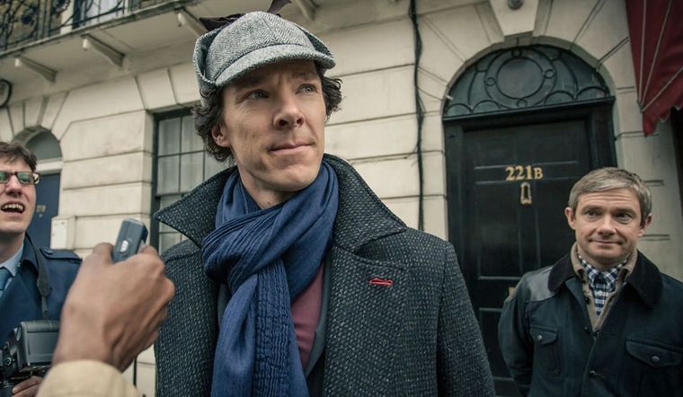 Benedict Cumberbatch fue uno de los varios actores que dio vida a Sherlock Holmes