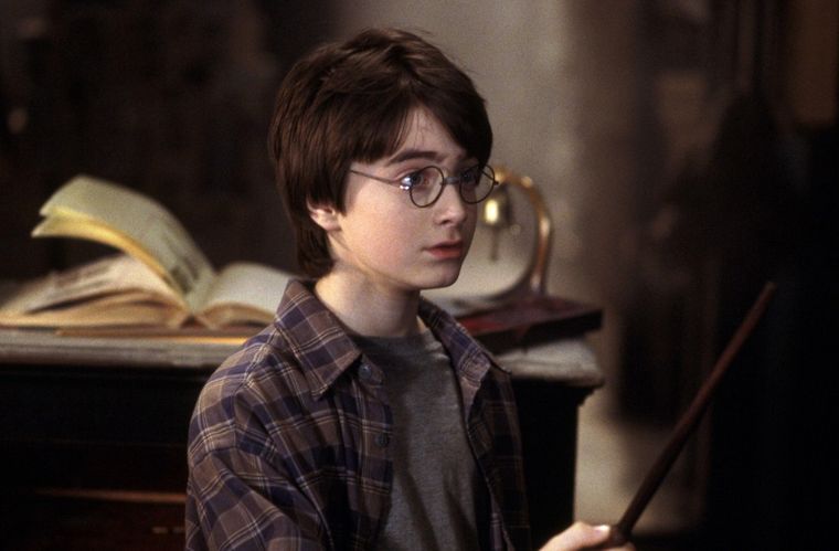 Daniel Radcliffe en su primera película como Harry Potter