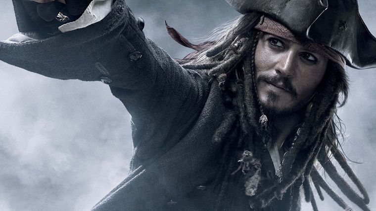 Johnny Depp como Jack Sparrow
