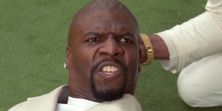 Terry Crews en uno de sus papeles más recordados