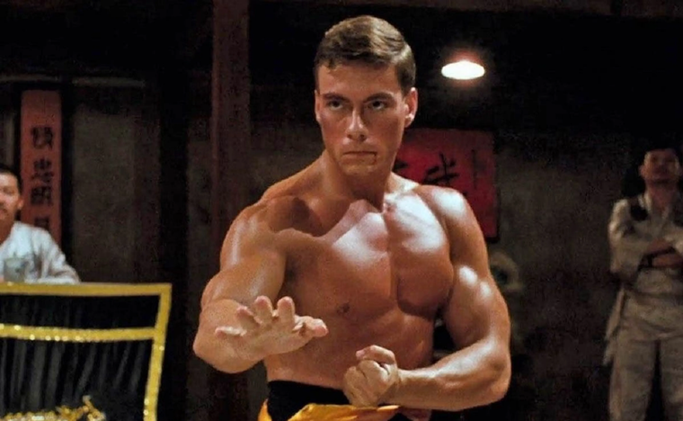 Jean-Claude Van Damme es otra de las figuras de acción que triunfó entre los 80 y los 90