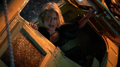Linda Hamilton en Terminator: Dark Fate, su última aparición como Sarah Connor.