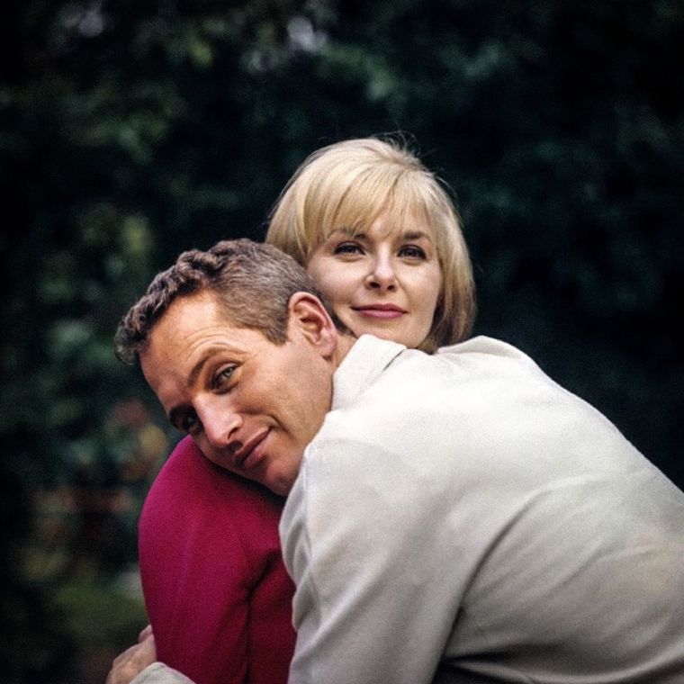 Paul Newman y Joanne Woodward