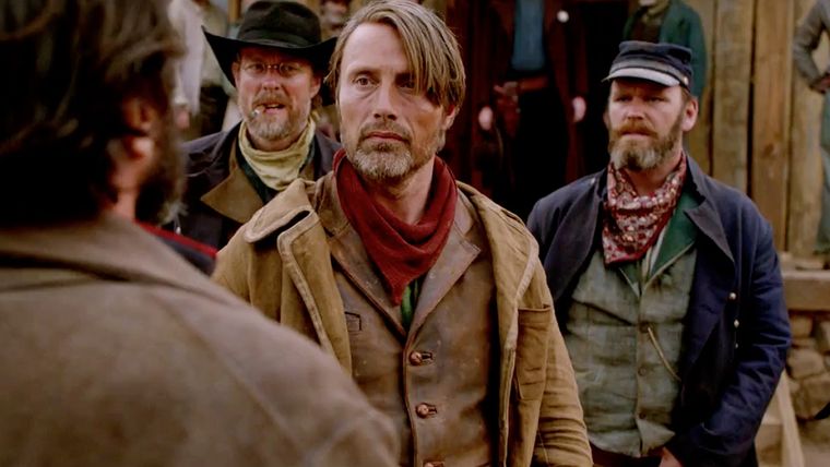 Mads Mikkelsen en La Salvación, un western danés de alta calidad