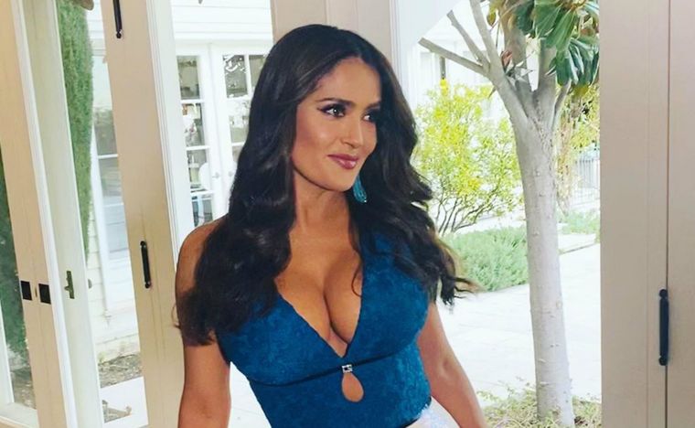 Salma Hayek y una foto que despertó más que suspiros en Instagram