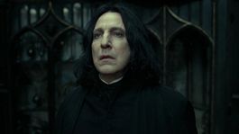 El gran Alan Rickman como Severus Snape