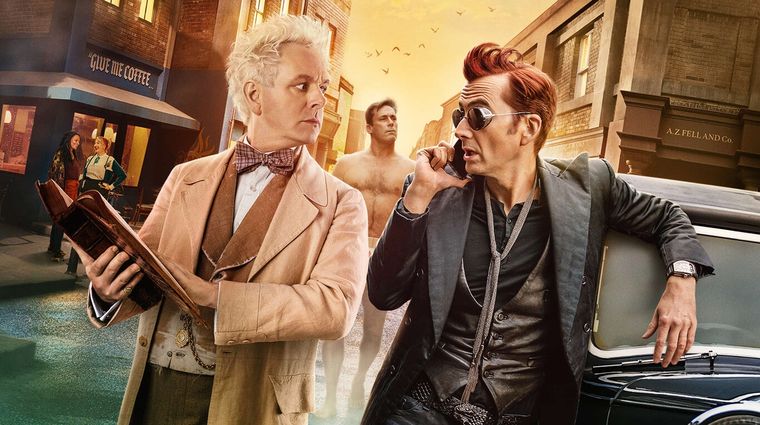 Michael Sheen y David Tennant protagonizan Good Omens