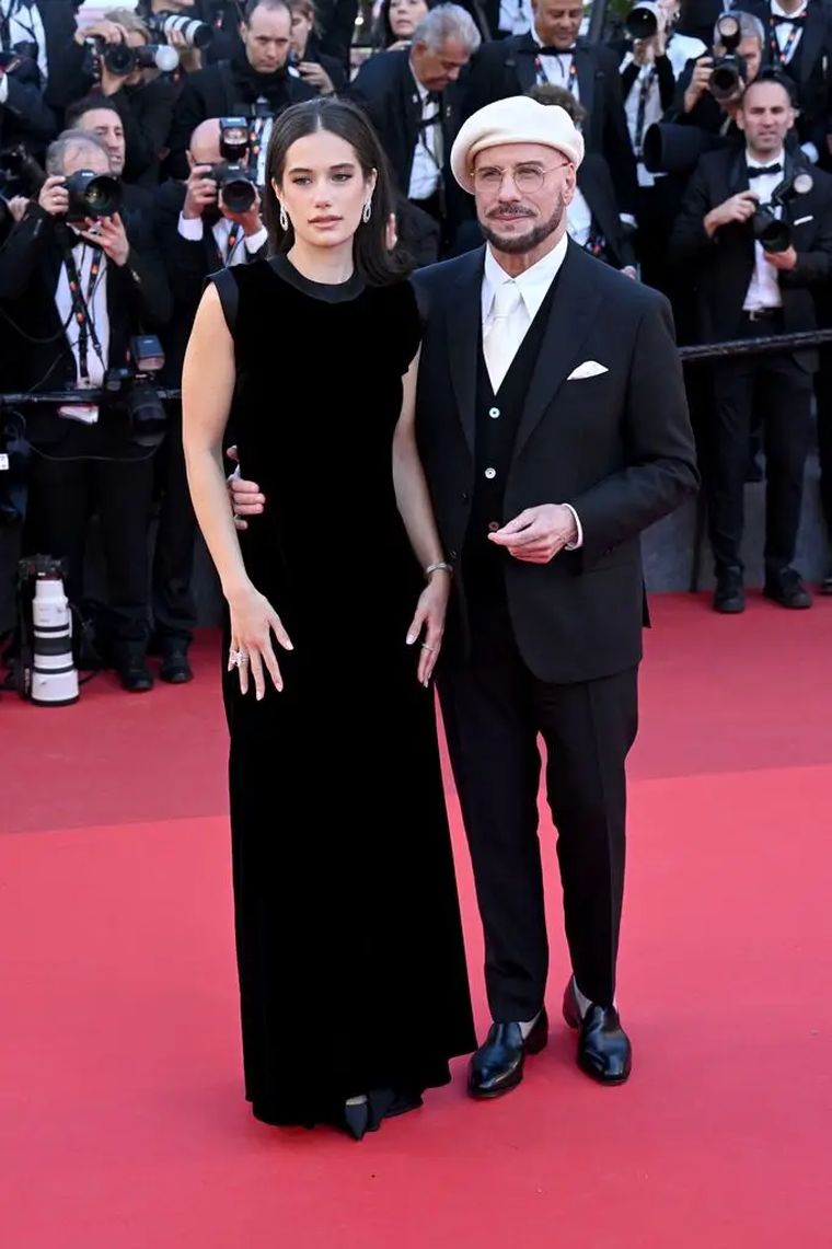 John Travolta junto a su hija en Cannes John Travolta junto a su hija en Cannes
