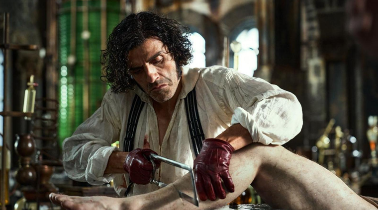 Oscar Isaac como el Dr. Victor Frankenstein. Oscar Isaac como el Dr. Victor Frankenstein. 