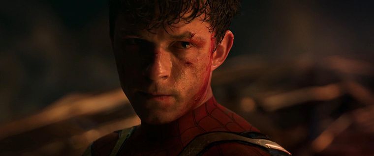 Tom Holland en su última película como trepamuros, Spider-Man: No Way Home.
