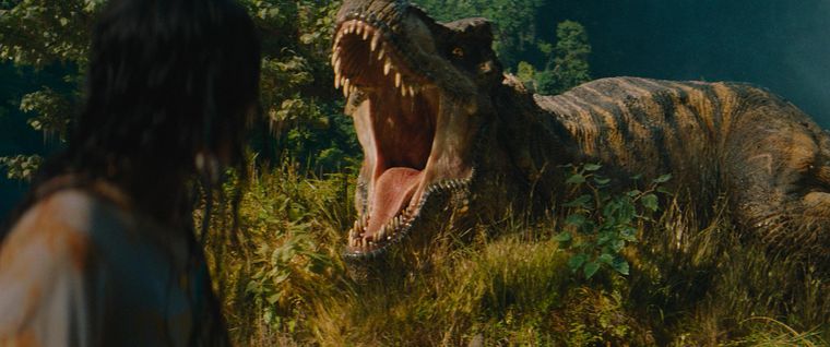 El T-Rex uno de los dinosaurios que regresa para Jurassic World: Rebirth.