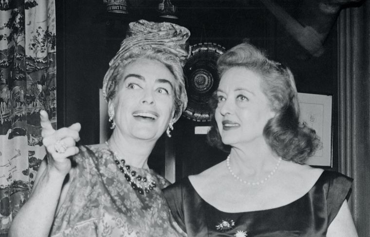 Joan Crawford y Bette Davis, la rivalidad más icónica de Hollywood.