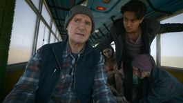Liam Neeson en su más reciente película de acción.