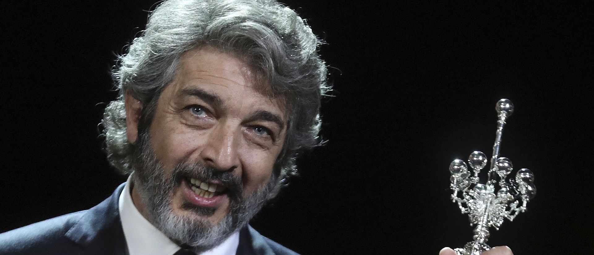 La estrecha relación de Ricardo Darín y el Festival de San Sebastian se hace gráfico.