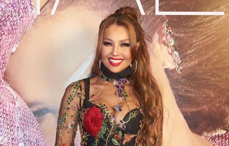 Thalía mantiene un contacto fluído con sus seguidores a través de Instagram donde muestra toda su belleza