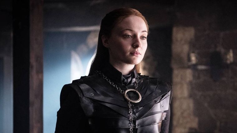Sophie Turner es recordada por su personaje de Sansa Stark en Game of Thrones