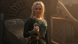 Morfydd Clark como Galadriel