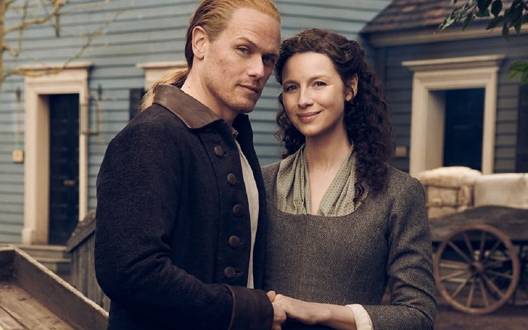 Sam Heughan y Caitriona Balfe lideran la ficción