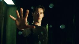 Keanu Reeves, el protagonista de The Matrix. Keanu Reeves, el protagonista de The Matrix.