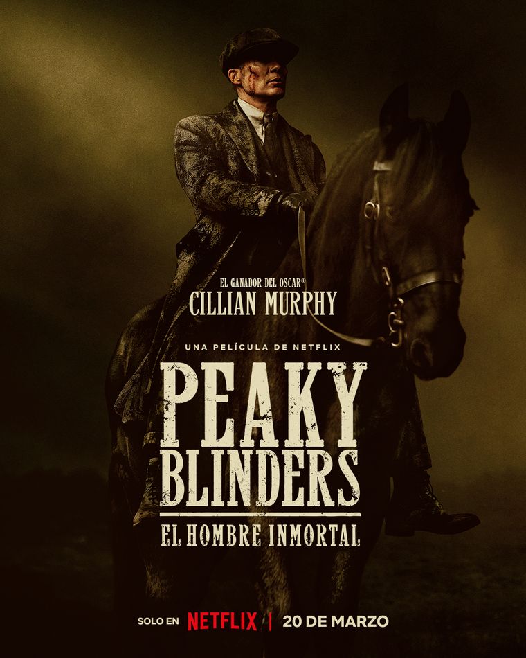 Primer póster de Peaky Blinders: El hombre inmortal. Primer póster de Peaky Blinders: El hombre inmortal.