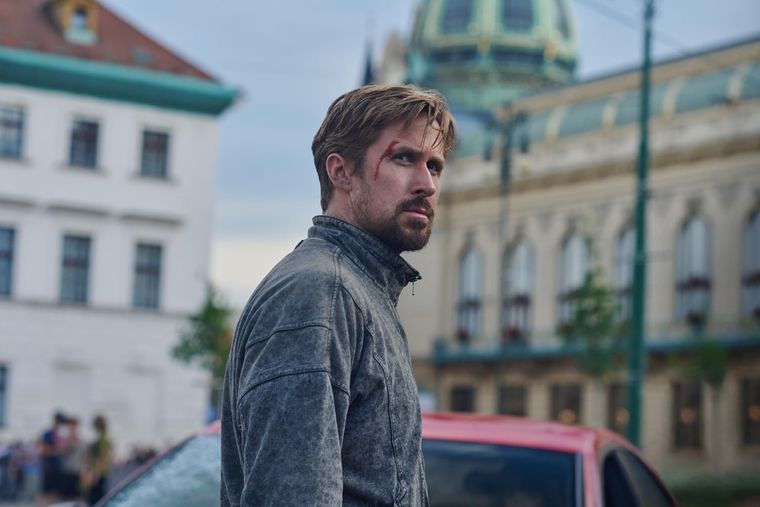 Ryan Gosling en el filme de acción The Gray Man para Netflix.
