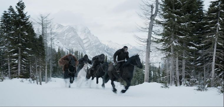 El planeta de los simios: La guerra es furor en Netflix