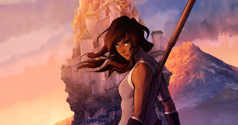 Korra, la sucesora de Aang y la última Avatar que tuvimos en la pantalla.