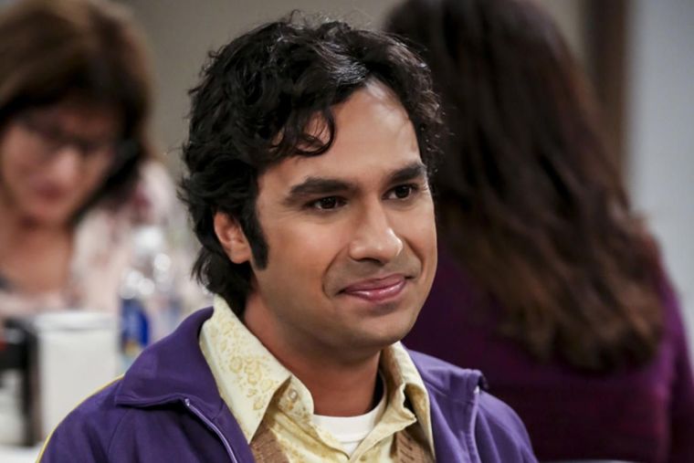 Kunal Nayyar fue Raj en The Big Bang Theory.