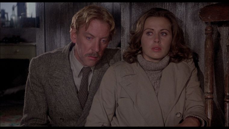 Donald Sutherland y Kate Nelligan
