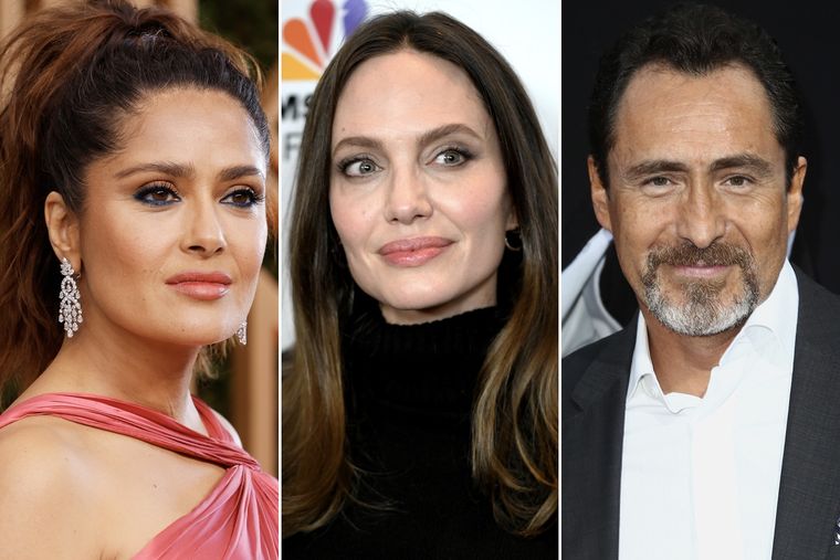 Salma Hayek, Angelina Jolie y Demián Bichir, las 3 figuras que liderarán Without Blood