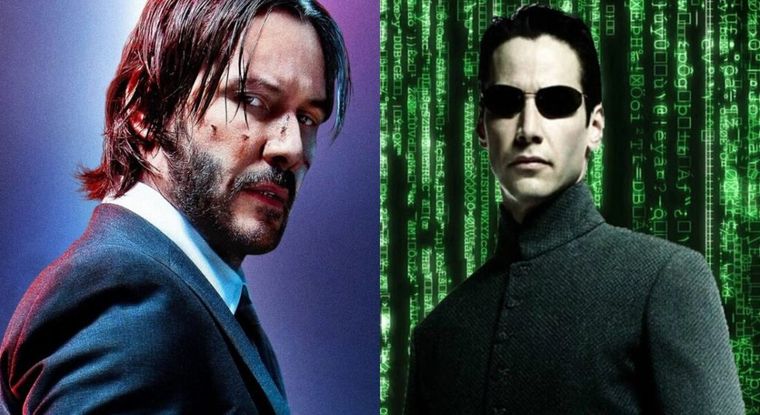 Keanu Reeves le da vida a los protagonistas de John Wick y The Matrix. Keanu Reeves le da vida a los protagonistas de John Wick y The Matrix.