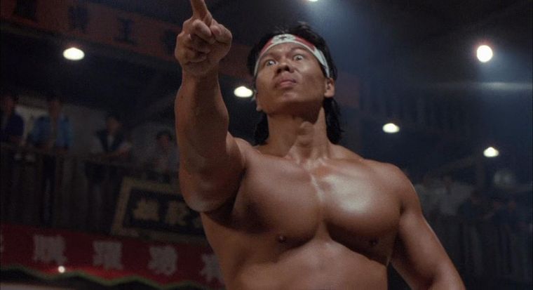 Bolo Yeung, el principal enemigo de Jean-Claude Van Damme en Bloodsport. Bolo Yeung, el principal enemigo de Jean-Claude Van Damme en Bloodsport.