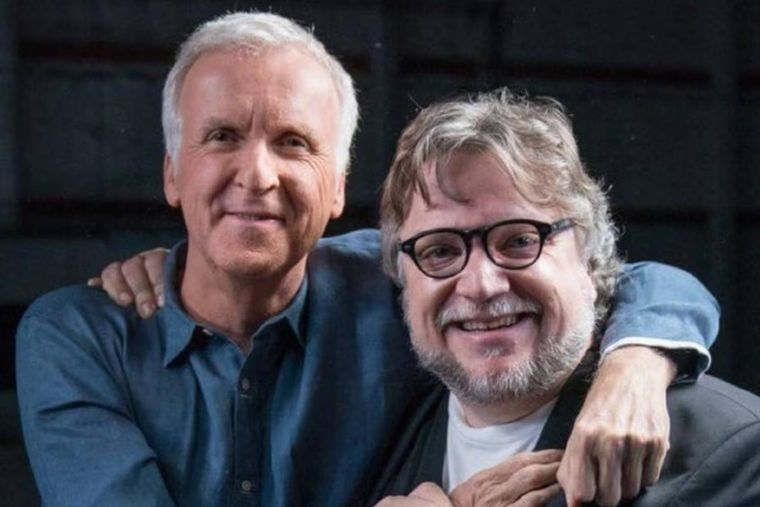 James Cameron y Guillermo del Toro y una amistad de décadas.&nbsp;