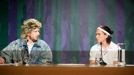 Andy Samberg y Kit Harington se lucen en esta divertida comedia.