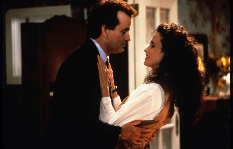 Bill Murray y Andie MacDowell protagonizaron una intensa rivalidad durante el rodaje de Hechizo de tiempo Bill Murray y Andie MacDowell protagonizaron una intensa rivalidad durante el rodaje de Hechizo de tiempo