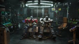 Los jóvenes Optimus Prime y Megatron, antes de convertirse en enemigos