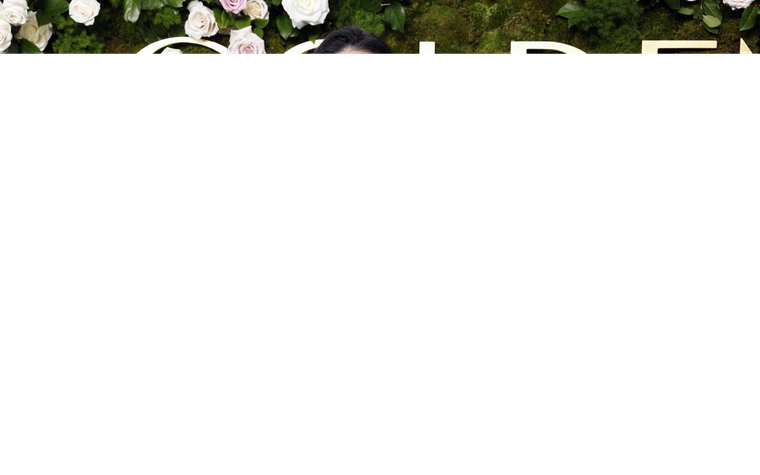 Demi Moore en la alfombra roja de los Golden Globes