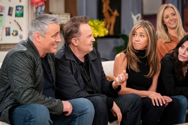 Jennifer Aniston reveló el lado oscuro del especial de Friends.