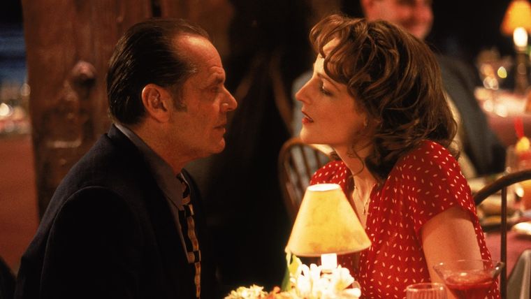 Jack Nicholson y Helen Hunt en la película Mejor...imposible