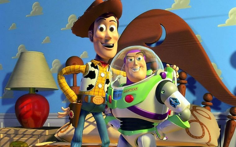 Woody y Buzz Lightyear, los personajes que cambiaron la forma en la que vemos a los juguetes.&nbsp;