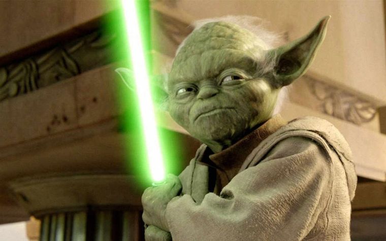 El Maestro Yoda está listo para el Día de Star Wars