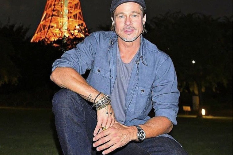 Brad Pitt reveló su secreto de belleza.