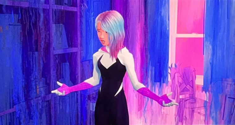 Spider-Ghost en Spider-Man: Across the Spider-Verse. Spider-Ghost en Spider-Man: Across the Spider-Verse.