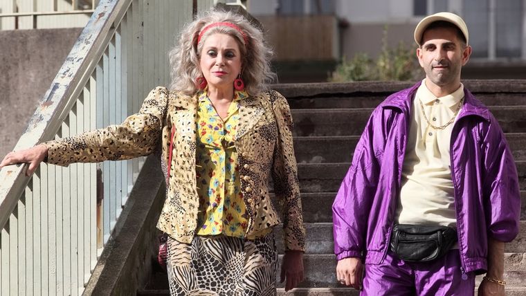 La película contó con la actuación de la mítica actriz francesa Catherine Deneuve La película contó con la actuación de la mítica actriz francesa Catherine Deneuve