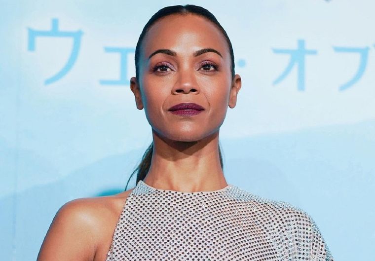 Zoe Saldaña volvió a conmover a la audiencia con su actuación en Avatar 2